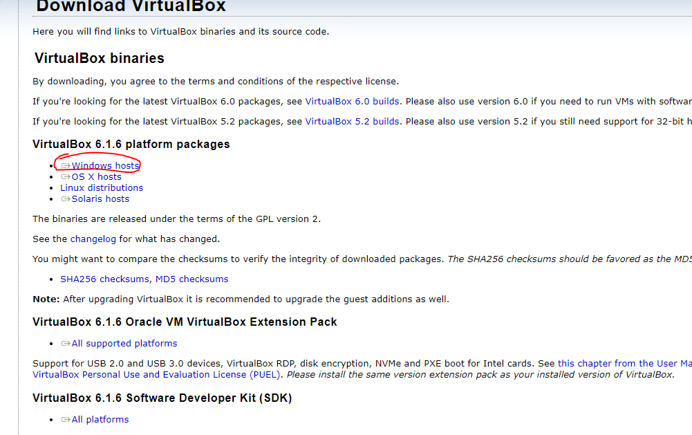 virtualbox instalacja