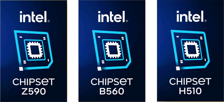 Intel z590 h510 b560