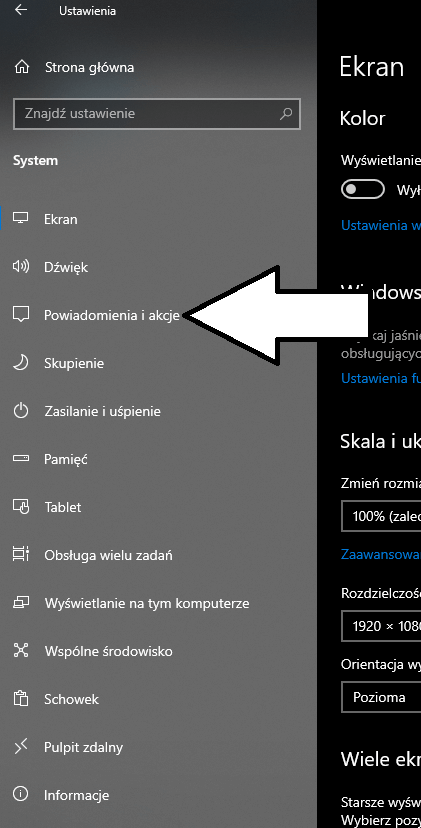 Jak wyłączyć powiadomienia Windows 10