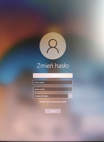 Zmiana hasła Windows 10