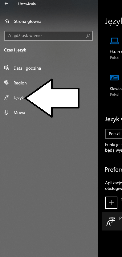 Jak zmienić język systemu Windows